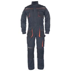 cumpără Îmbrăcăminte de lucru Cerva 03560023G30XX Комбинезон EMERTON STRETCH (цельный) Черный/Оранжевый (46) în Chișinău 