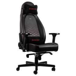 Gaming Chair Noble Icon NBL-ICN-PU-BRD Black/Red, User max load up to 150kg / height 165-190cm