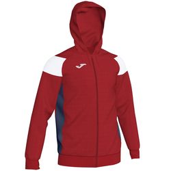 JACKET HOODIE POLY CREW III RED-WH-NAV