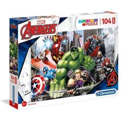 купить Головоломка Clementoni Puzzle 104 MAXI Marvel Razbunatorii в Кишинёве 