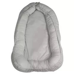 купить Гнездо для новорожденных Petite&Mars 353206 Babynest Feel Safe Light Grey, 90x60cm в Кишинёве 
