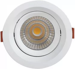 купить Освещение для помещений LED Market Downlight COB 7W, 3000K, LM-S1005A, White в Кишинёве 