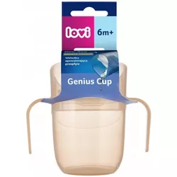 cumpără Cană cu pai miscellaneous 35/368_bei Тренировочный поильник LOVI Genius 150 мл Nude în Chișinău 