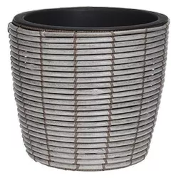 купить Цветочный горшок H&S 50621.1 Cercuri D40cm, H36cm, gri в Кишинёве 