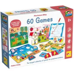 cumpără Joc educativ de masă Lisciani Giochi EN102877 Set educational Montessori 60 jocuri, 1398D în Chișinău 