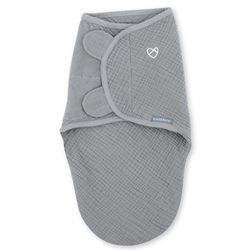 cumpără Accesoriu pentru înfășat Bright Starts 17386-076 Ingenuity Swaddle Me Granite din muselina (0-3 luni) în Chișinău 