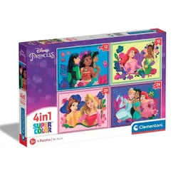 cumpără Puzzle Clementoni Puzzle 4in 1 Printesele Disney (21517) în Chișinău 