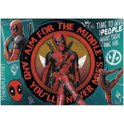 купить Пазл Trefl 10835 Puzzle 1000 Premium Plus 1000elem.Deadpool в Кишинёве 