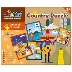 купить Пазл Momki MKCH1019 Set 26 puzzle-uri Țări в Кишинёве 