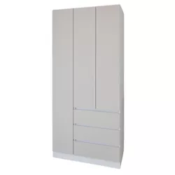 купить Шкаф Smartex (15861) N15 100cm Alb+Kashemir в Кишинёве 