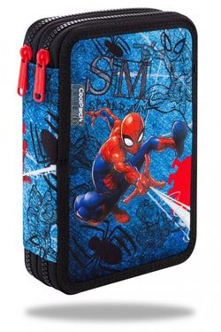 Penar cu 2 secții CoolPack cu accesorii JUMPER XL - SpiderMan