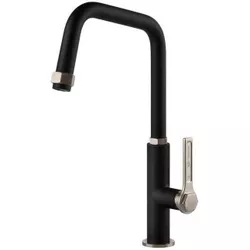 купить Смеситель кухонный Gessi 60051-599 Officine Fino: Brushed Nickel / Matte Black в Кишинёве 