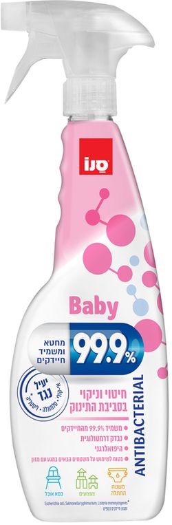 Sano Solutie antibacterială pentru camera copilului, 750 ml