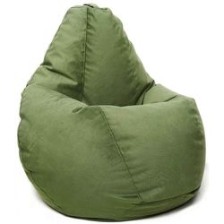 cumpără Fotoliu BeanBag BeanBag BM5984, Fotoliu Maserrati Velour In Forma de Para, XL, Verde în Chișinău 
