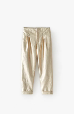Брюки ZARA Золотой 1165/388/303