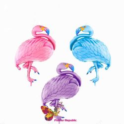 Фольгированные шары "Flamingo" Поштучно