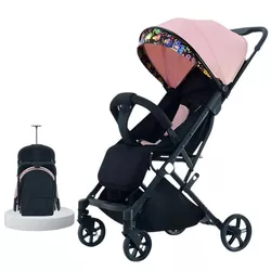 купить Детская коляска 4Play Compact Pink в Кишинёве 