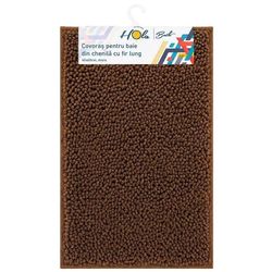 купить Коврик для ванной Hydro S 0440202 din chenila cu fir lung, maro, 50x80cm в Кишинёве 