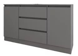 cumpără Comodă Smartex (16222) Т4 160cm Grafit în Chișinău 