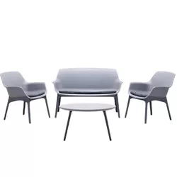 cumpără Set mobilier de grădină Bica Luxor Lounge Gray/Graphite în Chișinău 