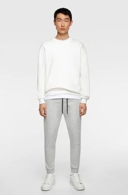 Брюки ZARA Серый zara 4087/301/803