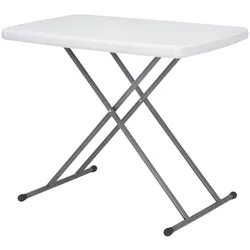 cumpără Mobilier pentru grădină Deco Sumi 75.5x49.5xH48-74 White (masa rabatabila) în Chișinău 