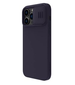 Nillkin Apple iPhone 14 Pro, CamShield Silky Silicone Case, Dark Purple