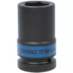 cumpără Set de tubulare, bite, duze King Tony 843532M Cap tubular de impact adânc 1" 32mm în Chișinău 