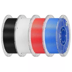 cumpără Filament pentru imprimantă 3D Creality Hyper PLA RFID SET (alb,negru, roșu, albastru) în Chișinău 