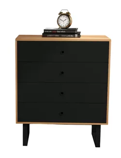 cumpără Comodă Deco Calvin 80x40x95H Stejar K10/Black în Chișinău 