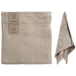 cumpără Prosop H&S 53880 Prosop 50x100cm bumbac, bej în Chișinău 