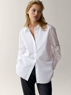 Блуза Massimo Dutti Белый 5111/548/250