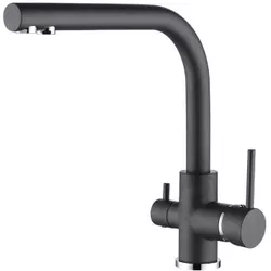 купить Смеситель кухонный Helika-AquaSanita 2663L-222 AKVADUO LONG Graphite в Кишинёве 