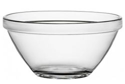 Салатница стеклянная 8cm 100ml Pompei