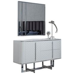 cumpără Comodă Pereflex Salvador cu oglinda 140x86x47cm (081134) în Chișinău 