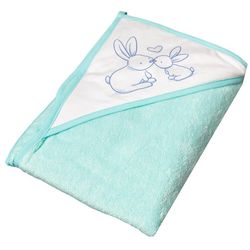 купить Аксессуар для купания Tega Baby KR-008 Bunny 100x100-105 Зеленый в Кишинёве 