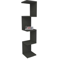 купить Полка декоративная Bofigo Навесная полка 15-12-08 Anthracite в Кишинёве 