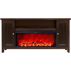 купить Камин электрический ArtFlame Mozart & Tasmania, 750x1500x300 mm, Wenge в Кишинёве 