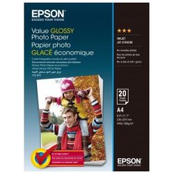 Photo Paper A4 183gr 20 sheets Epson Value Glossy