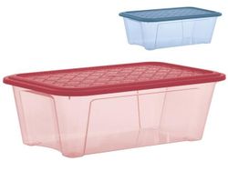 Коробка с крышкой Combi Arianna 29.5l, 58.2X38X18.8cm(син,кр