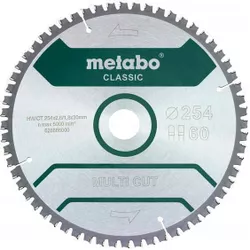 cumpără Disc de tăiere Metabo 628285000 Panza fierastrau circular Multi Cut Classic 254mm în Chișinău 