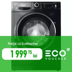 купить Стиральная машина с фронтальной загрузкой Hotpoint-Ariston NLCD948BSAEU в Кишинёве 