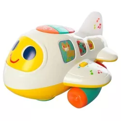 купить Музыкальная игрушка Hola Toys 6103 Avion cu muzica si lumina в Кишинёве 