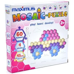 cumpără Joc educativ de masă Maximus MX9085 Set de joc Mozaică-puzzle 60 elem. în Chișinău 