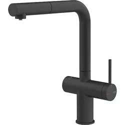 купить Смеситель кухонный Gessi 60572-299 Inedito Matte Black в Кишинёве 