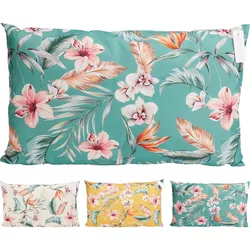 cumpără Pernă H&S 57413 Perna pentru canapea 50x30cm, Flori, poliester (asort.) în Chișinău 