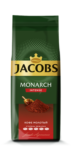 Cafea macinată Jacobs Monarch Intense, 230g