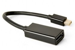 Adapter DP F to mini DP M, 4K, Cablexpert "A-mDPM-DPF4K-01", Black