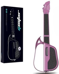 купить Музыкальная игрушка Essa ES200-1 Chitară muzicală interactivă pentru copii, roz в Кишинёве 