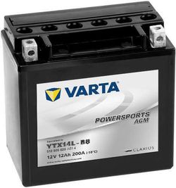 купить Автомобильный аккумулятор Varta 12V 12AH 200A(EN) (150x87x146) YTX14L-BS AGM (512905020I314) в Кишинёве 